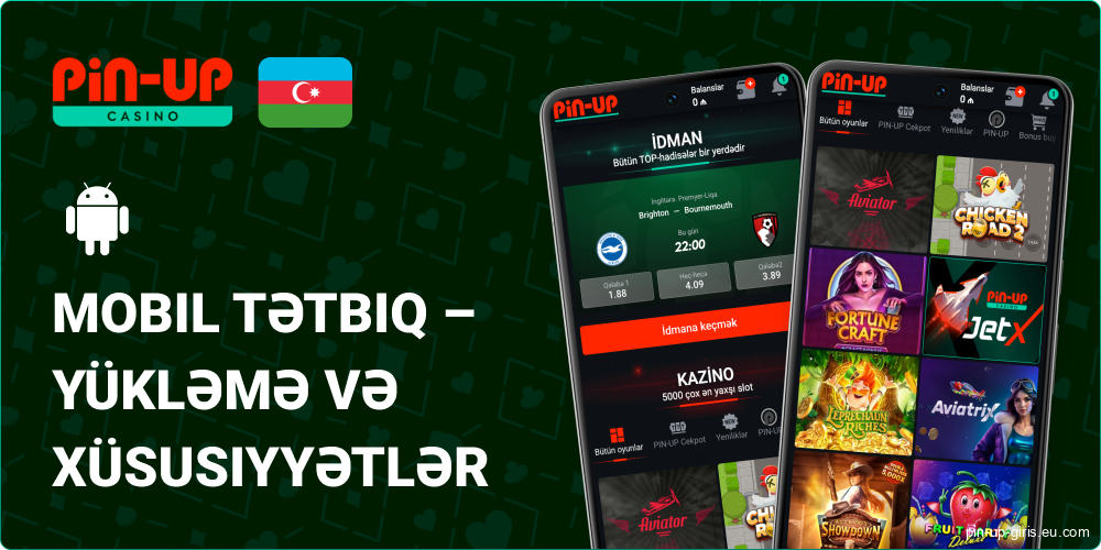 Pin Up Mobil Tətbiqi – Azərbaycanlı Qumarbazlar üçün Yükləmə və Xüsusiyyətlər